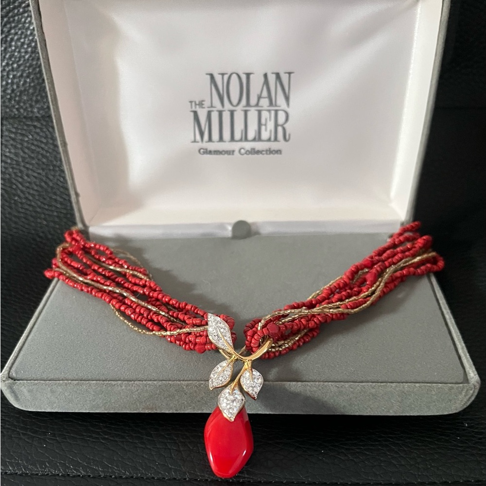 Nolan Miller “Amalfi Coast” Necklace with Box - Picture 7 of 12